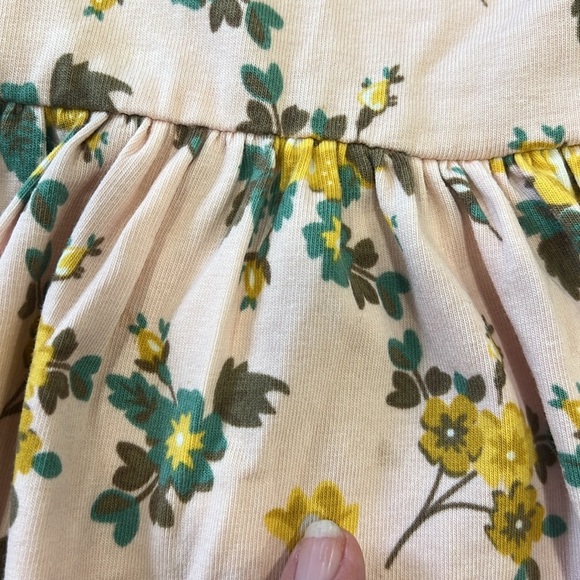 Wildflowers Miss Madeline floral Peter Pan collar bow top - Picture 4 of 7